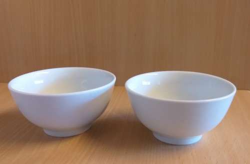 Set of 6 - 2 x Small Chinese Dishes, 2 x Small Bowls, 2 x Small Sauce Bowls