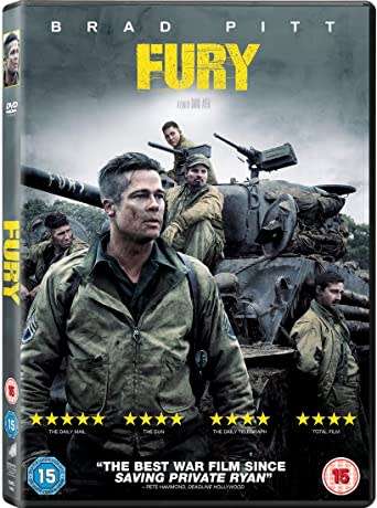 Fury - Dvd (Brad Pitt)