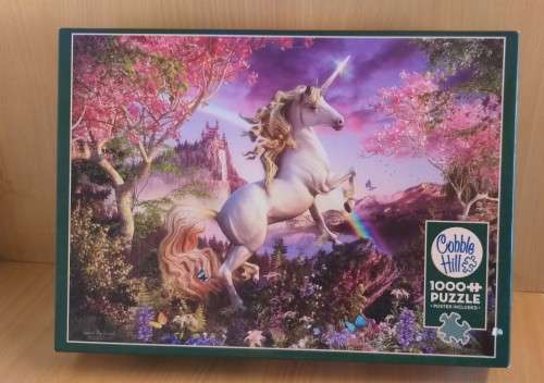 1000 Piece Cobble Hill Puzzle - Unicorn