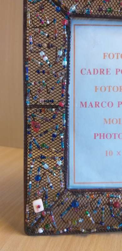 Beaded Photo Frame (18cm x 22cm)