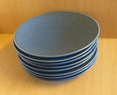 Lot of 16 Stoneware `Ocean`  Crockery (Dinner Plates, Side Plates, Bowls)