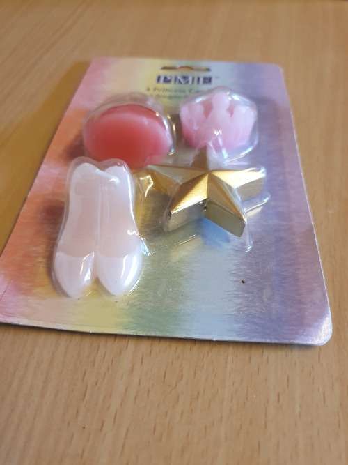 Set of 4 Princess Candles