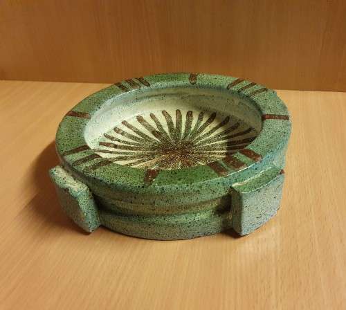 Alfaraz Mid Century Modern Pottery Ashtray  - Made in Spain