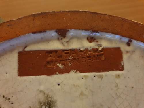 Alfaraz Mid Century Modern Pottery Ashtray  - Made in Spain