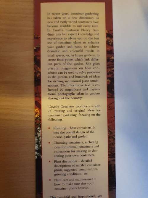 Nancy Gardiner - Creative Containers (Paperback)