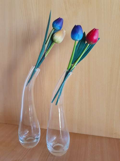 Glass Vase (4 available @ R60 each)