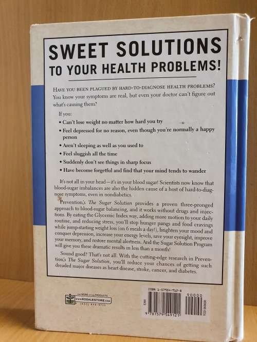 Prevention`s the Sugar Solution by Sari Harrar (Hardcover)