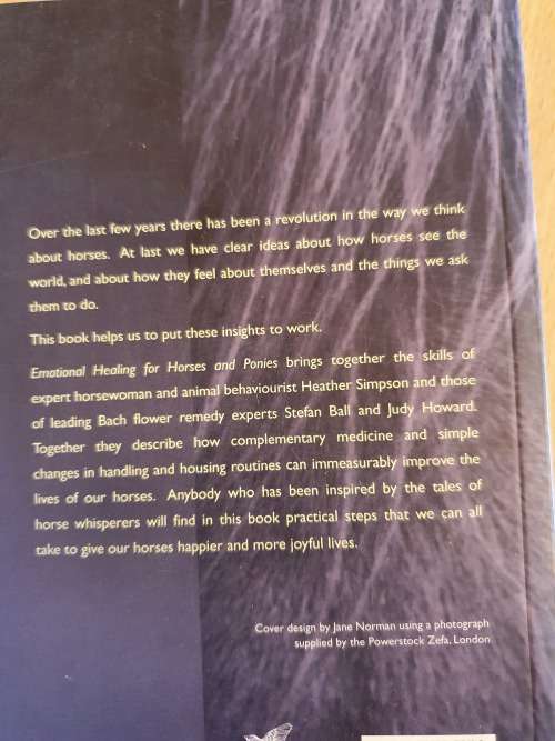 Emotional Healing for Horses & Ponies : Stefan Ball, Heather Simpson, Judy Howard
