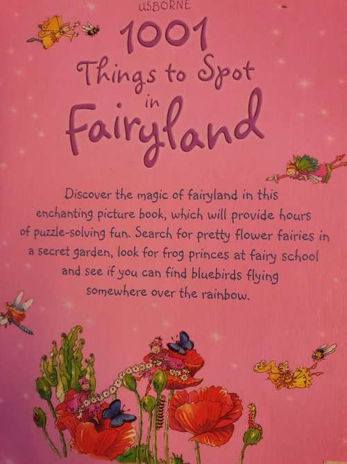 Usborne - 1001 Things to spot in Fairyland  (Hardcover)
