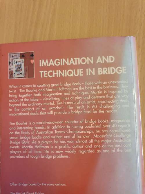 Imagination and technique in Bridge : Tim Bourke & Martin Hoffman (Paperback)