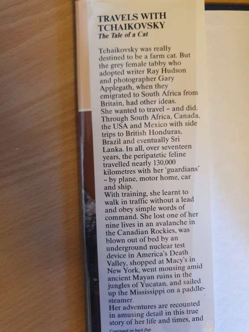 Travels with Tchaikovsky: The Tale of a Cat  By: Ray Hudson (Hardcover)