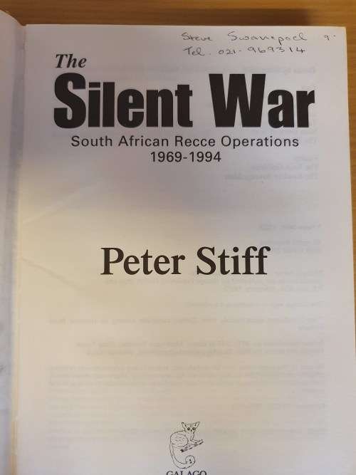 The Silent War : Peter Stiff (Hardcover)