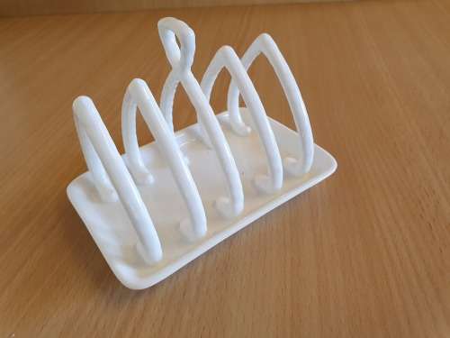 Coalport Bone China 4 Slice Toast Rack - Countryware, Made in England