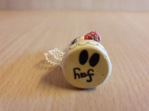 Miniature `Fay Cat Bride Figurine