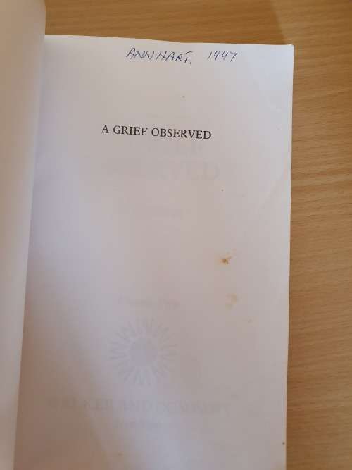 A Grief Observed : C.S Lewis (Paperback)
