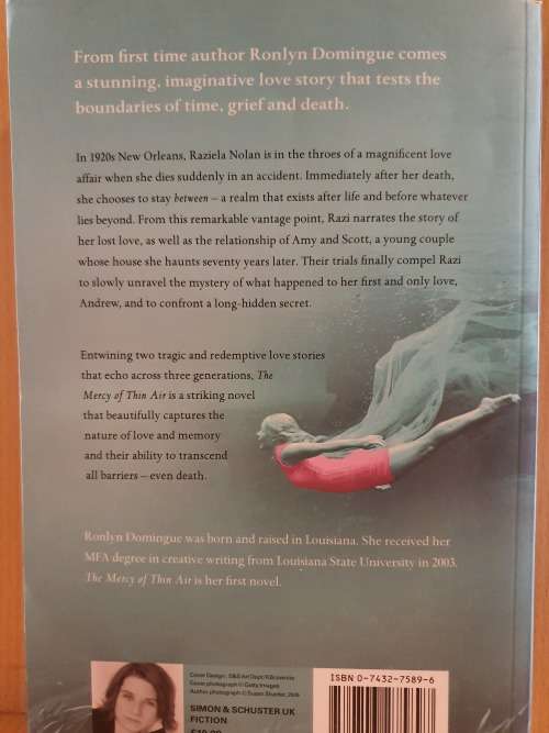 The Mercy of Thin Air : Ronlyn Domingue (Paperback)