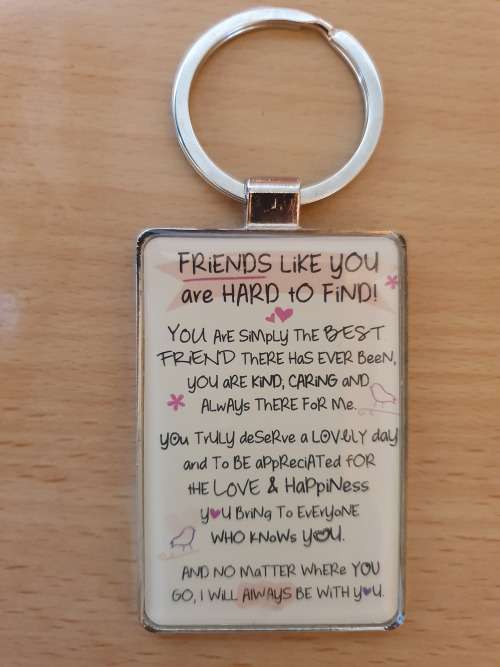 Friends Like You are Hard to Find -  Keyring/Keychain