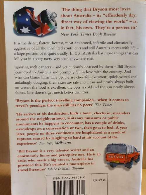 Down Under : Bill Bryson (Paperback)