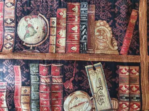 Book Pattern Bed Throw - 150cm