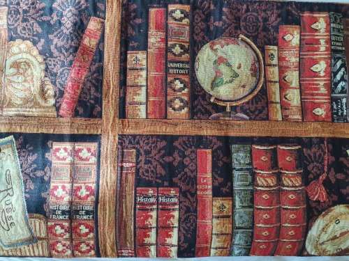 Book Pattern Bed Throw - 150cm