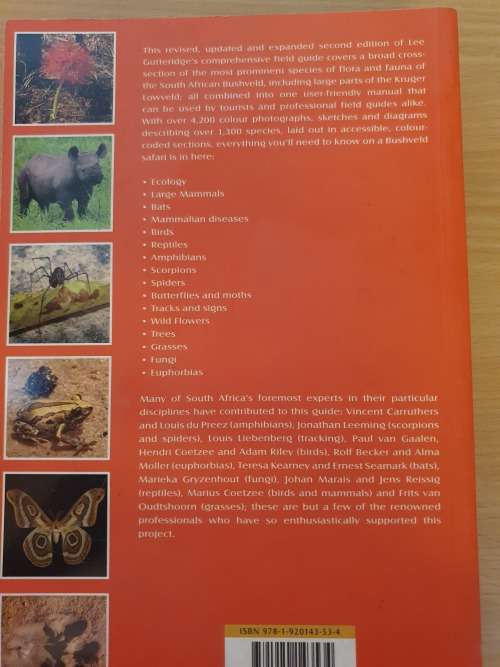 The Bushveld including The Kruger Lowveld - A South African Field Guide: Lee Gutteridge