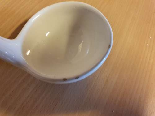 White Lidded Soup Tureen with Spoon