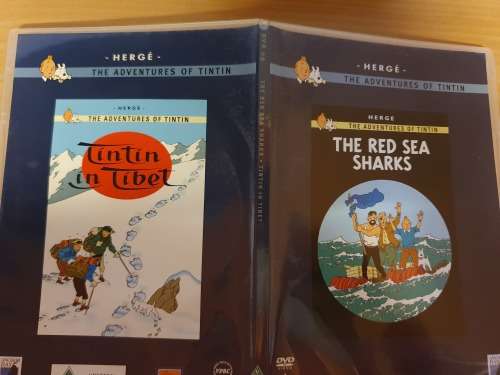 Herge - The Adventures of Tintin - The Red Sea Sharks/Tintin in Tibet - Dvd