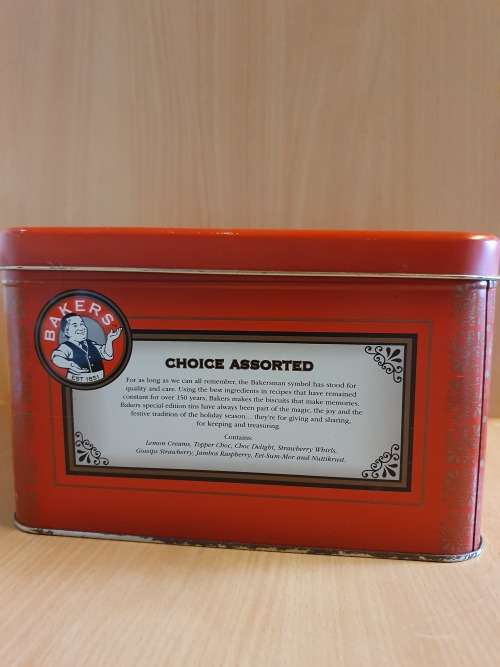 Bakers Choice Assorted Biscuit Tin