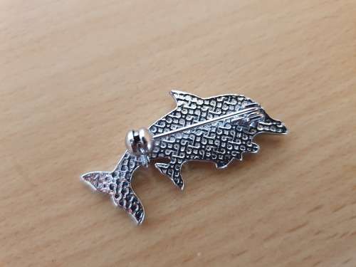 Costume Brooch - Dolphin