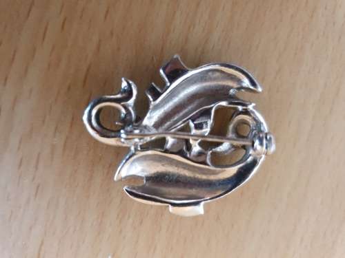 Costume Brooch - Fishes