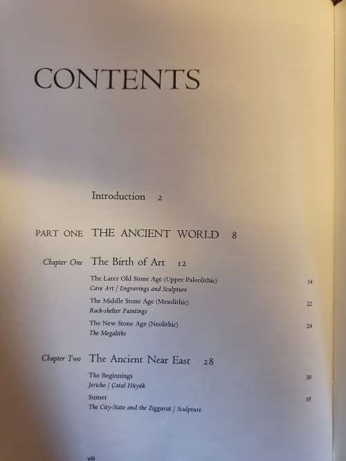 Art Through the Ages - fifth Edition (Hardcover)