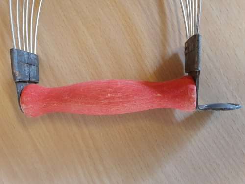 Vintage Wooden Handle Pastry Cutter