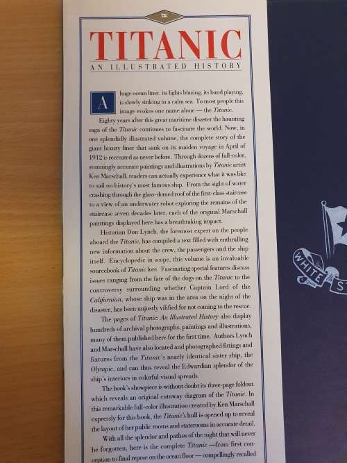 Titanic - An Illustrated History(Text by Don Lynch,Paintings by Ken Marschall)