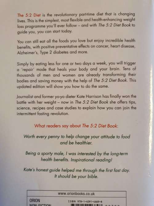 The 5:2 Diet Book by Kate Harrison (Paperback)