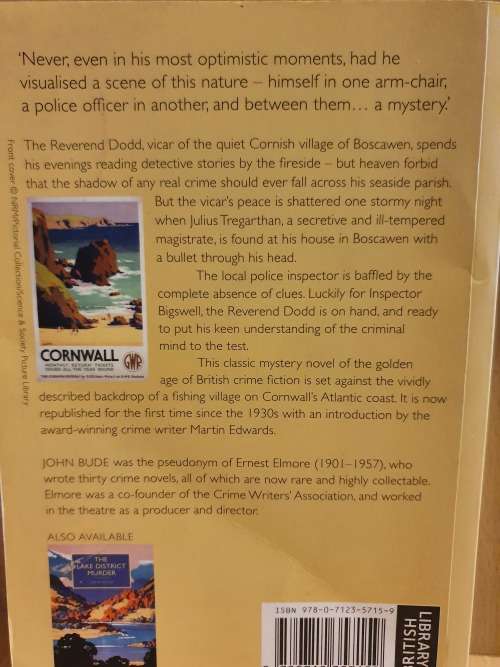 The Cornish Coast Murder: John Bude (Paperback)