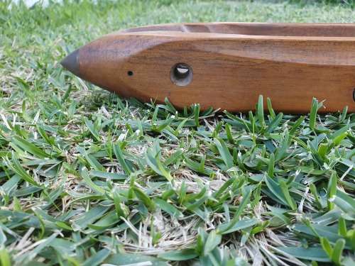 Wooden Weaving Shuttle - width 50cm