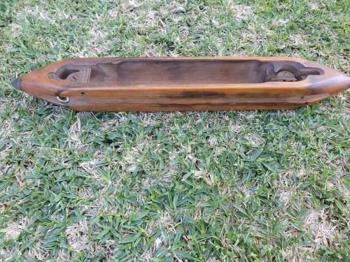 Wooden Weaving Shuttle - width 53cm