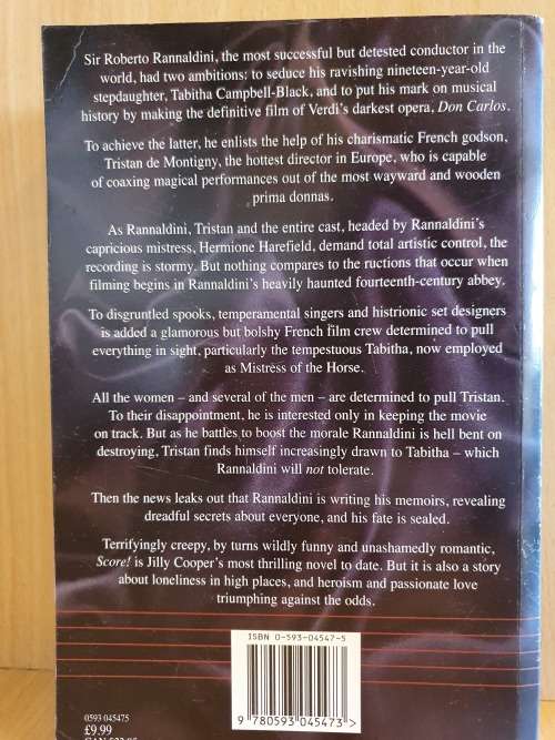 Score: Jilly Cooper (Paperback)