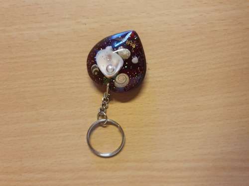 Red Heart (Phuket) Keyring/Keychain