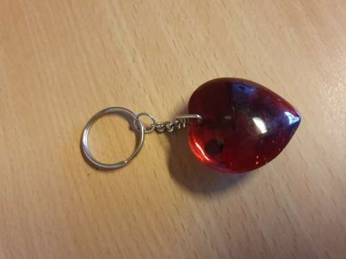 Red Heart (Phuket) Keyring/Keychain