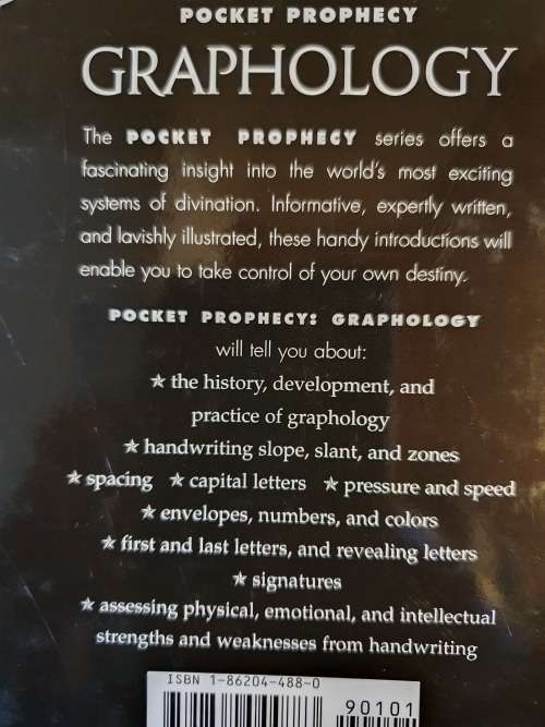 Graphology: Pocket Prophecy by Peter West (Hardcover)