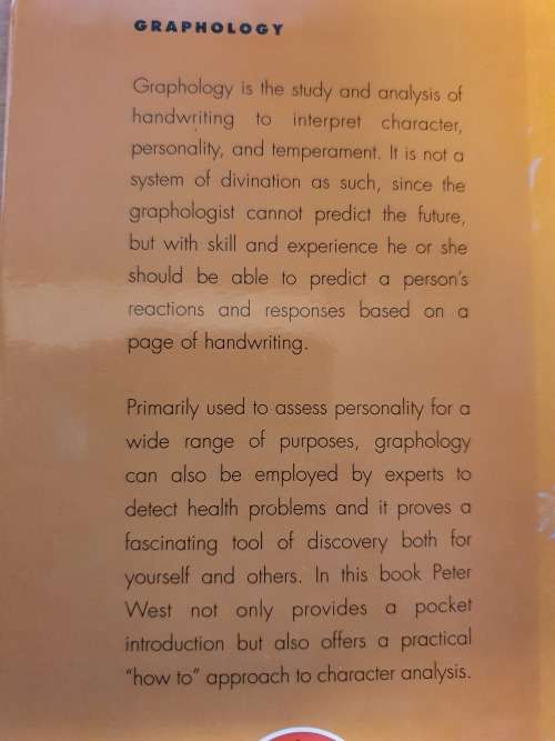 Graphology: Pocket Prophecy by Peter West (Hardcover)