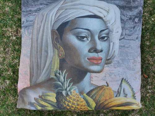 Tretchikoff  'Fruits of Bali' Cushion Cover  (55cm x 55cm)