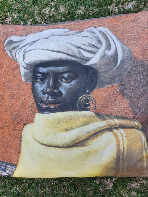 Tretchikoff  'Swazi Girl' Cushion Cover  - 55cm x 55cm