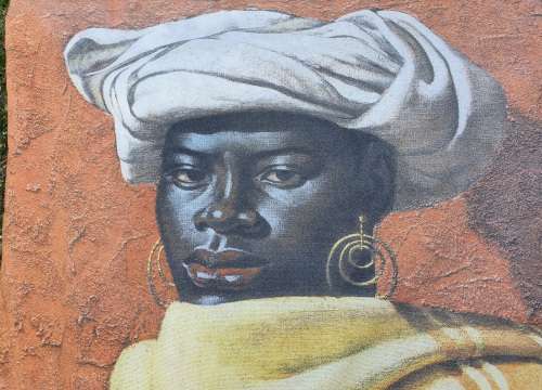 Tretchikoff  'Swazi Girl' Cushion Cover  - 55cm x 55cm
