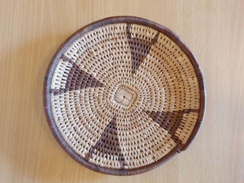 Round Basket Plate - width 20cm