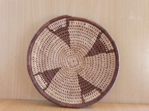Round Basket Plate - width 20cm