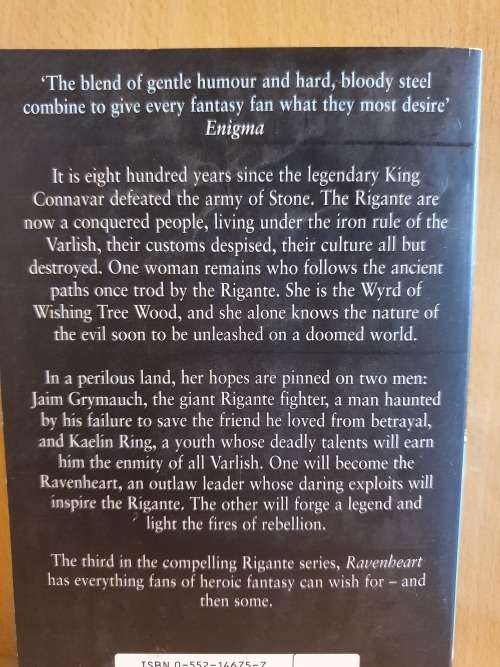 Ravenheart : David Gemmell (Paperback)