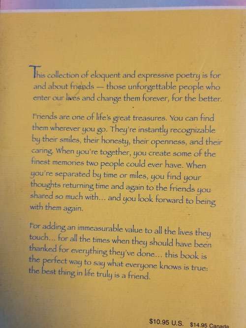 The Best Thing in Life is a Friend - A Blue Mountain Arts Collection : Gary Morris (Paperback)