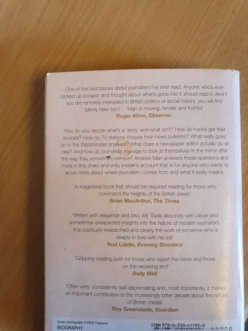My Trade: Andrew Marr (Paperback)